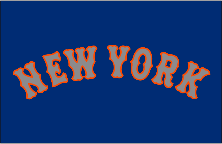 New York Mets 2014-Pres Jersey Logo t shirts DIY iron ons